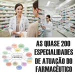 as quase 200 especialidades do farmaceutico