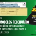 Prescritores novos receituários controlados RDC 10002025