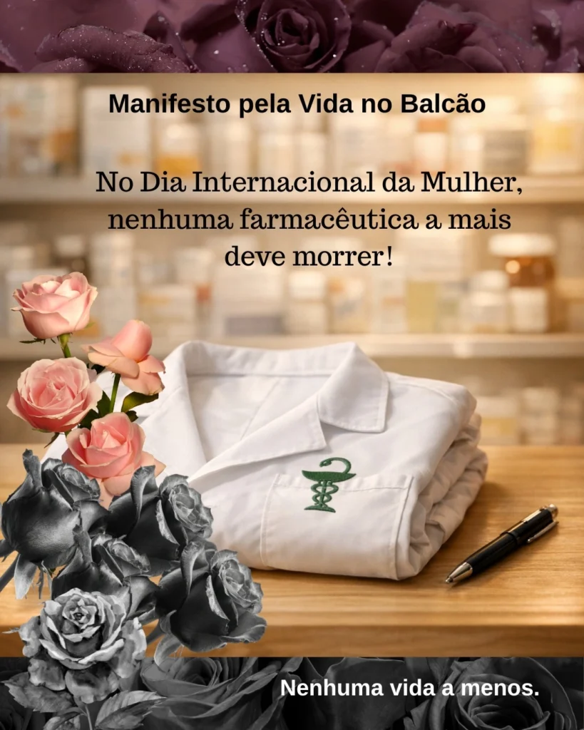 Manifesto pela vida no balcão