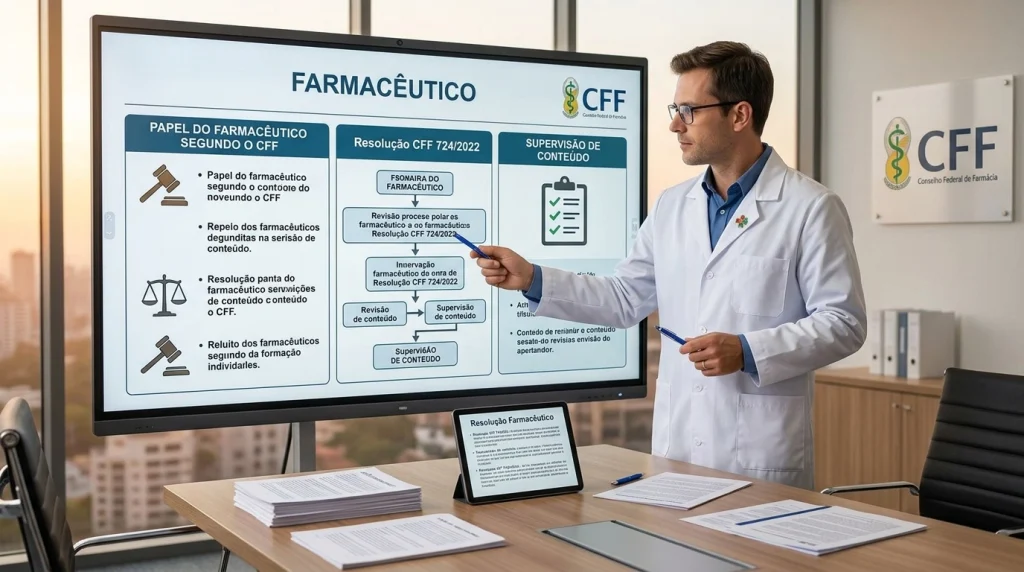Farmacêutico como Supervisor do Conteúdo
